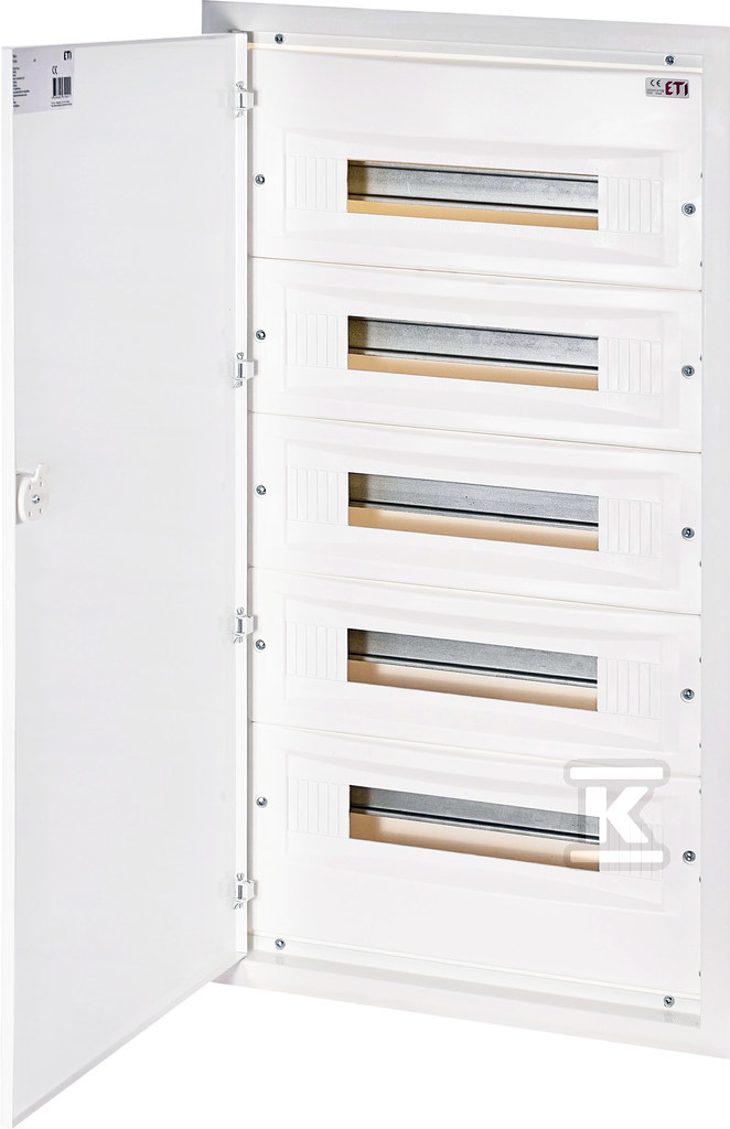 Rozdzielnica podtynkowa, drzwi metalowe, IP40, ERP18-5 001101216 - obrazek 1