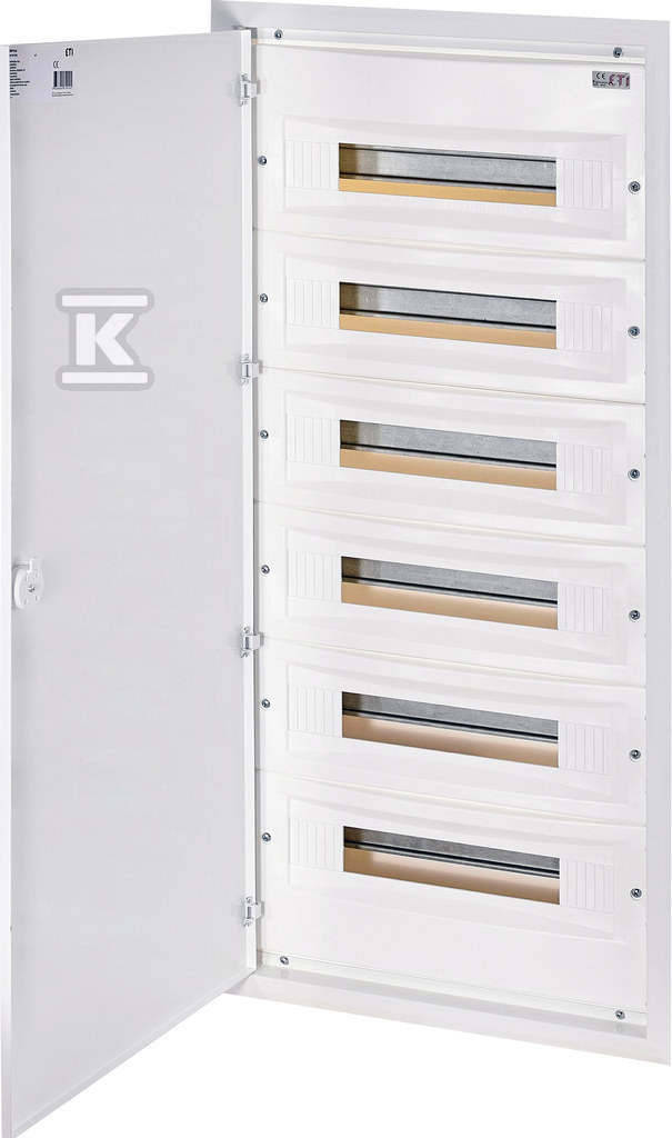 Rozdzielnica podtynkowa, drzwi metalowe, IP40, ERP18-6 001101218 - obrazek 1