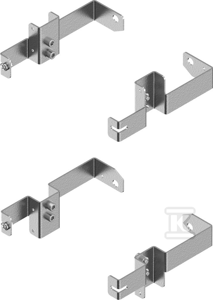 Uchwyt wkładu do obudowy GT o głebokość 150mm (4szt) UW-GT 150 001101705 - obrazek 1