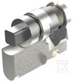 Wkładka KW8 do zamka z mechanizmem dźwigniowym LK-WRS-KW8 001343103 - obrazek 1