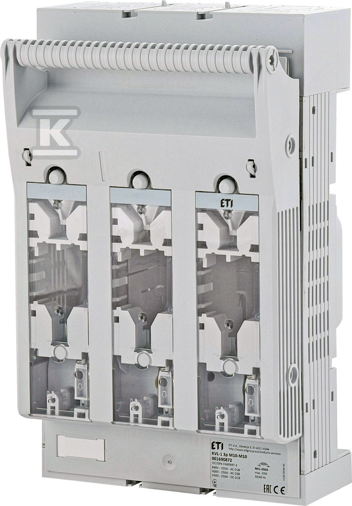 Rozłącznik bezpiecznikowy KVL-1 3P M10-M10 001690872 - obrazek 1