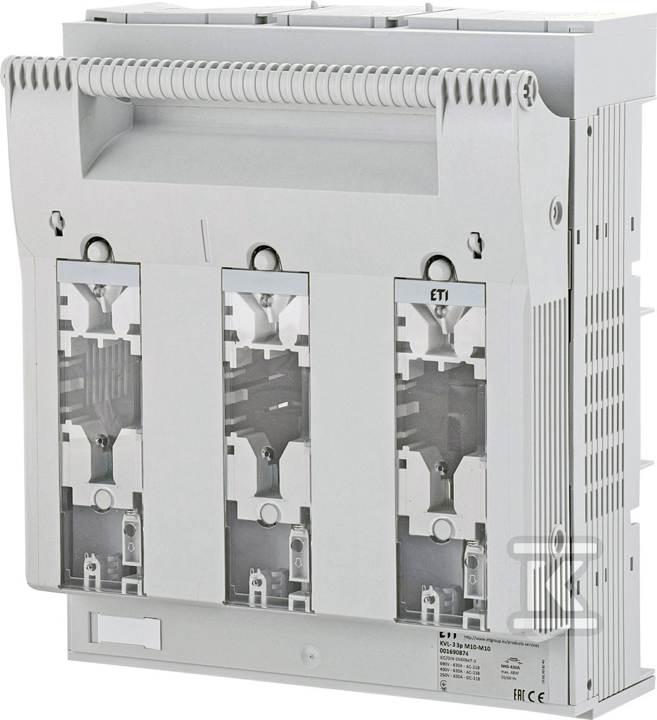 Rozłącznik bezpiecznikowy KVL-3 3P M10-M10 001690874 - obrazek 1