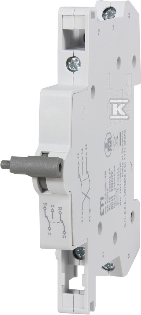 Styki pomocnicze do wyłączników różnicowoprądowych KZS-2M oraz KZS-4M PS KZS-2M/4M 002159500 - obrazek 1
