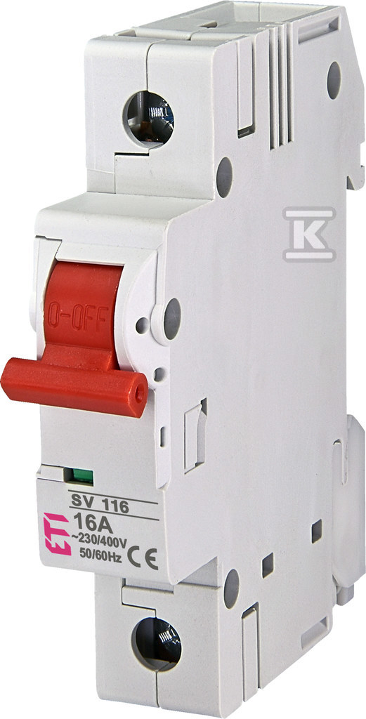 Rozłącznik izolacyjny 16A SV 116 002423121 - obrazek 1