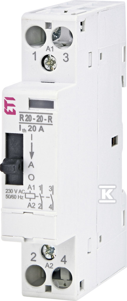 Stycznik modułowy R 20-20-R-230V AC 002464040 - obrazek 1
