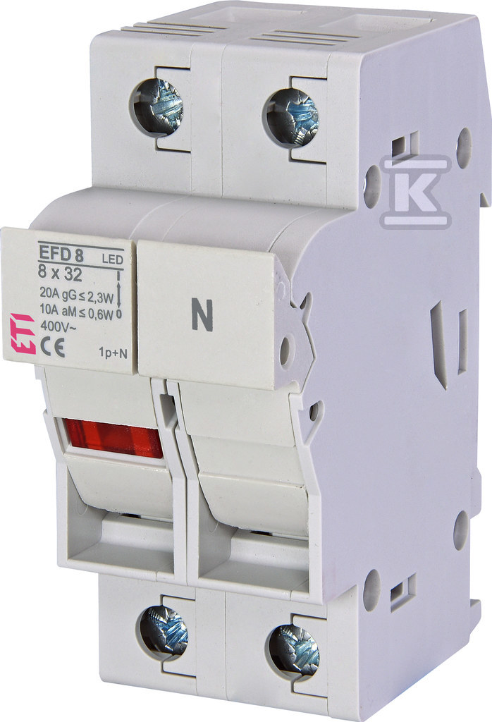 Rozłącznik bezpiecznikowy EFD 8 1p+N LED 002520012 - obrazek 1