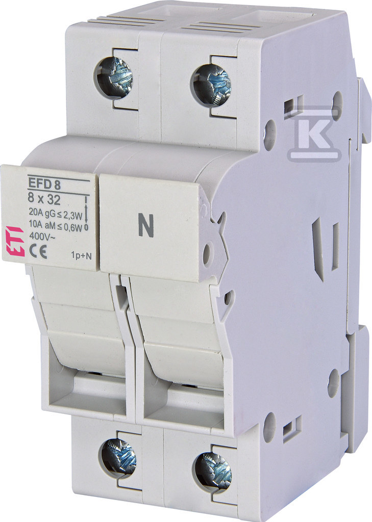 Rozłącznik bezpiecznikowy z adapterem EFD 8 1p+N AD 002520302 - obrazek 1