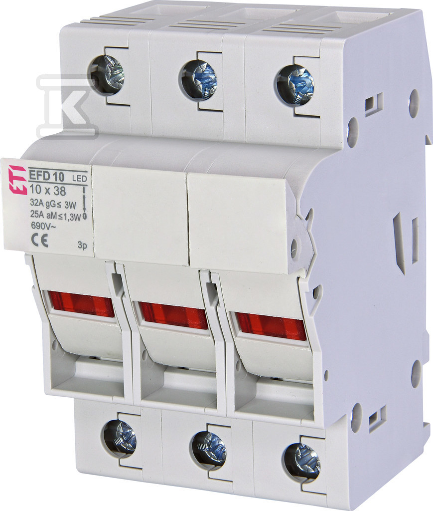 Rozłącznik bezpiecznikowy EFD 10 3p LED 002540014 - obrazek 1