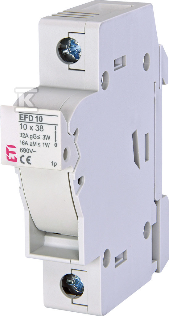 Rozłącznik bezpiecznikowy z adapterem EFD 10 1p AD 002540301 - obrazek 1