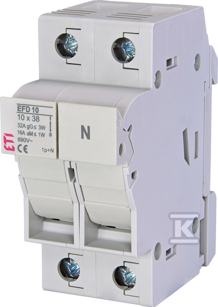 Rozłącznik bezpiecznikowy z adapterem EFD 10 1p+N AD 002540302 - obrazek 1