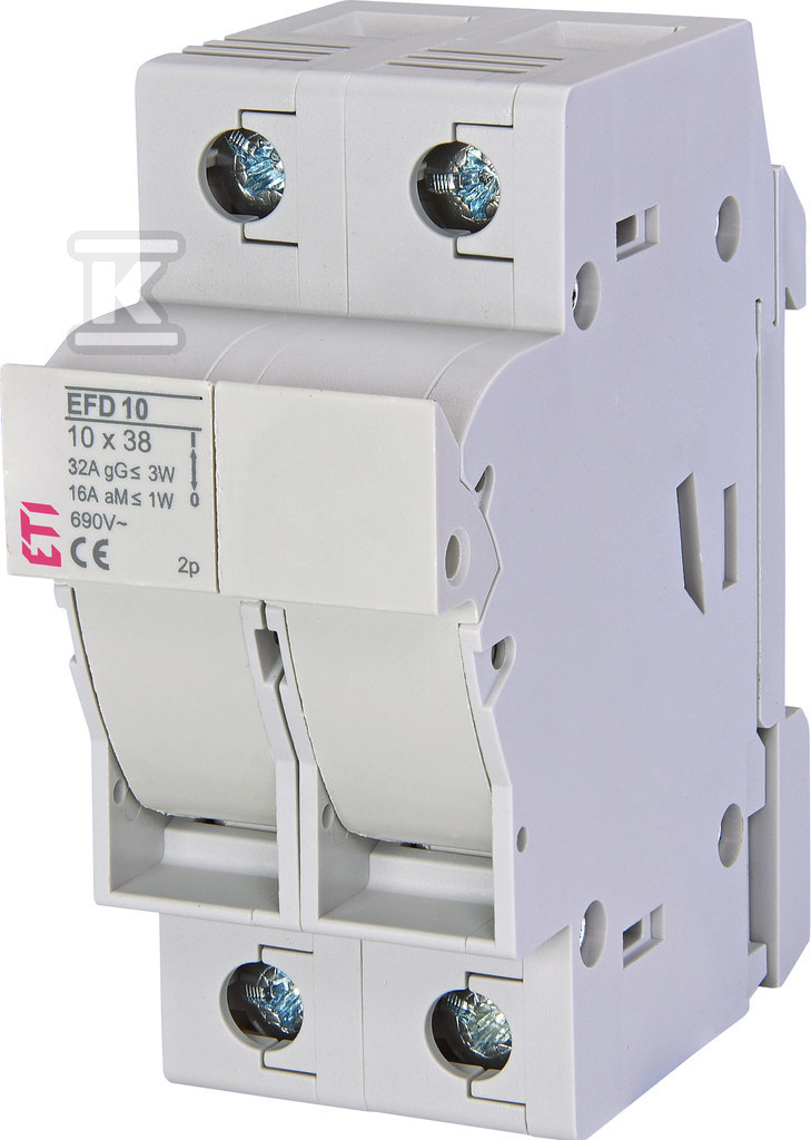 Rozłącznik bezpiecznikowy z adapterem EFD 10 2p AD 002540303 - obrazek 1