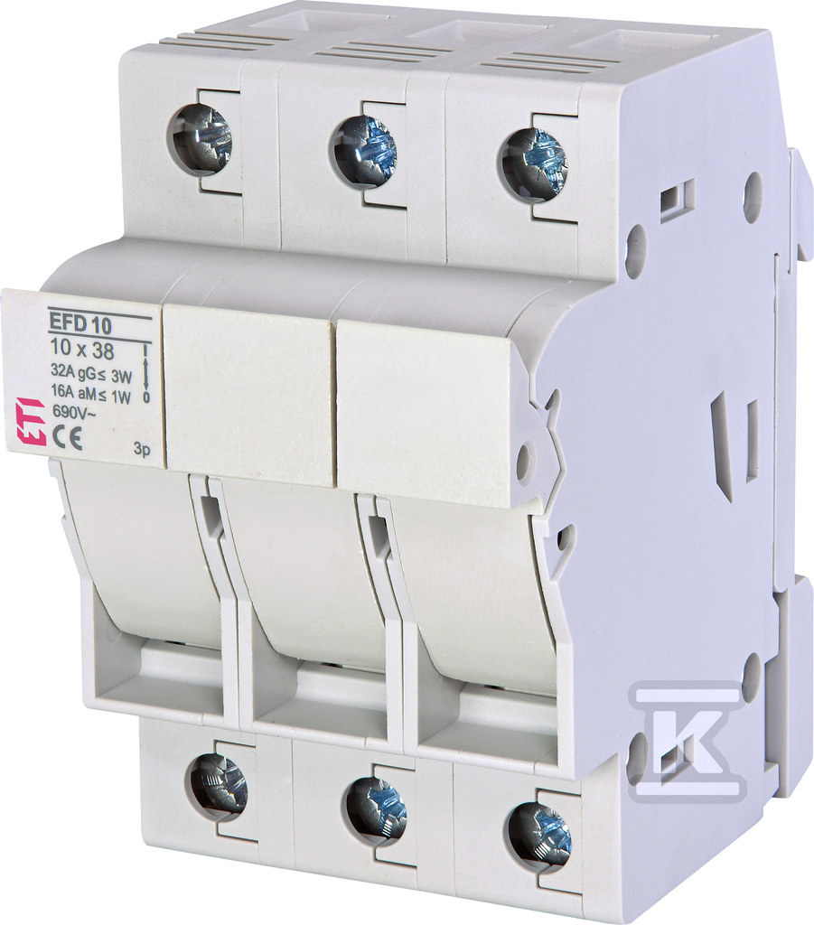 Rozłącznik bezpiecznikowy z adapterem EFD 10 3p AD 002540304 - obrazek 1