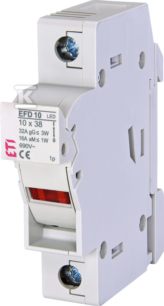 Rozłącznik bezpiecznikowy z adapterem EFD 10 1p LED AD 002540311 - obrazek 1