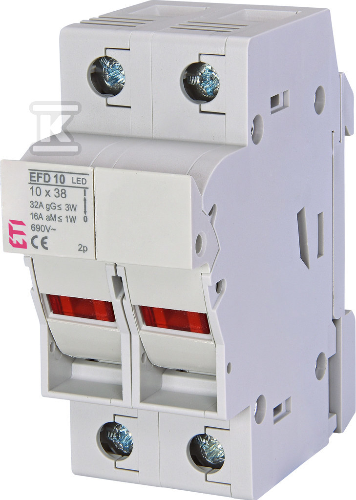 Rozłącznik bezpiecznikowy z adapterem EFD 10 2p LED AD 002540313 - obrazek 1