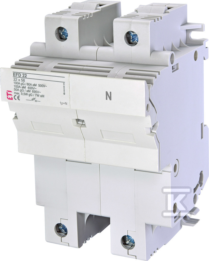 Rozłącznik bezpiecznikowy EFD 22 1p+N 002570002 - obrazek 1