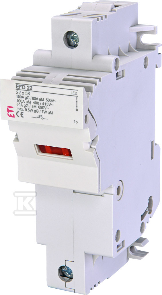 Rozłącznik bezpiecznikowy EFD 22 1p LED 002570011 - obrazek 1