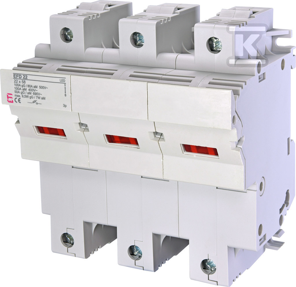 Rozłącznik bezpiecznikowy EFD 22 3p LED 002570014 - obrazek 1