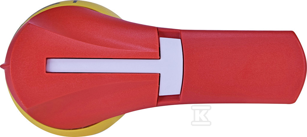Rączka drzwiowa żółto-czerwona LBS-EH630/YR 004661486 - obrazek 1