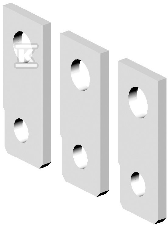 Przyłącza szynowe proste (1kpl=4szt.) ZB2 S800-800/4 STRAIGHT 004672323