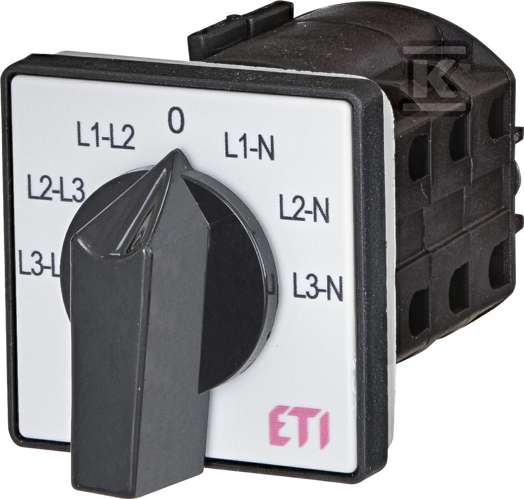 Przełącznik woltomierzowy 3f, 3f-N CS 25 66 U 004773090 - obrazek 1