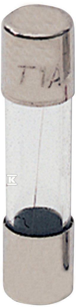 Wkładka miniaturowa cylindryczna-szklana 5X20 T 10A/250V 006710008