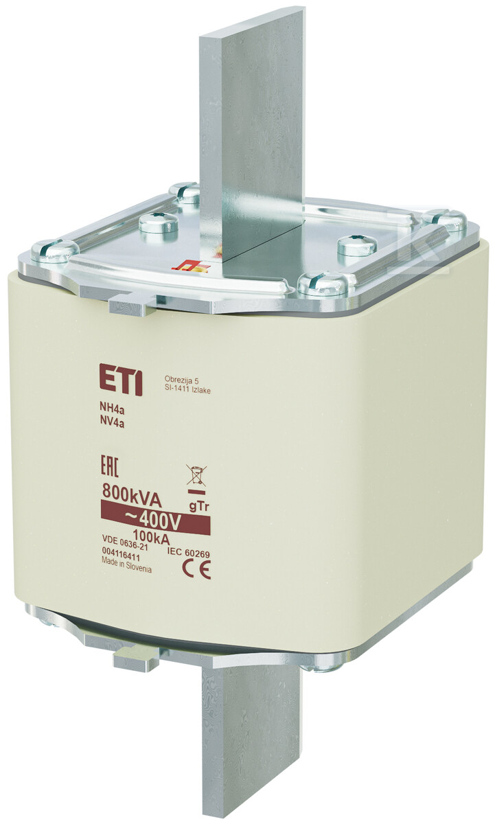 Wkładka bezpiecznikowa - NH4a gTr 1155A/400V/800kVA - transformatorowa 004116411 - obrazek 1