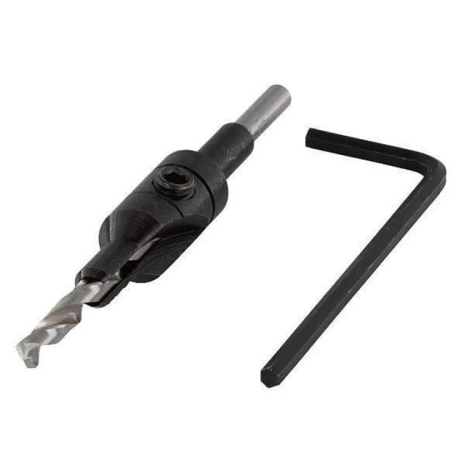 Nawiertak z fazownikiem 5mm dla wkrętów do 3.5mm - obrazek 1
