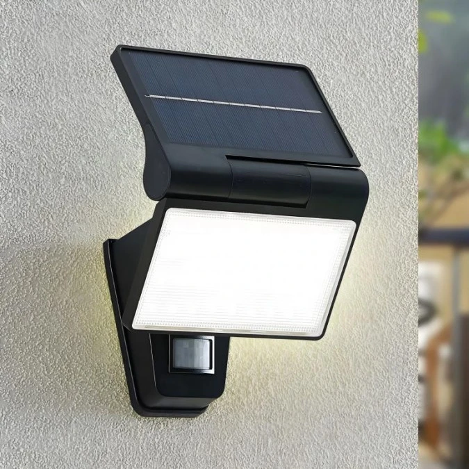 Naświetlacz Solarny Lampa Elewacyjna LED 6500K IP44 Czujnik Ruchu i Zmierzchu CORDY LUMILED - obrazek 3