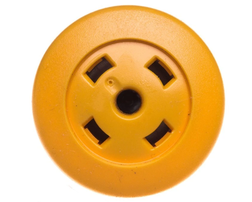 Napęd przycisku grzybkowego żółty z samopowrotem M22‑DP‑Y‑X 216737 /5szt./ - obrazek 2