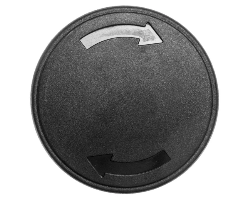 Napęd przycisku grzybkowego 40mm czarny bez samopowrotu obrotowy bez adaptera LPCB6342 - obrazek 1