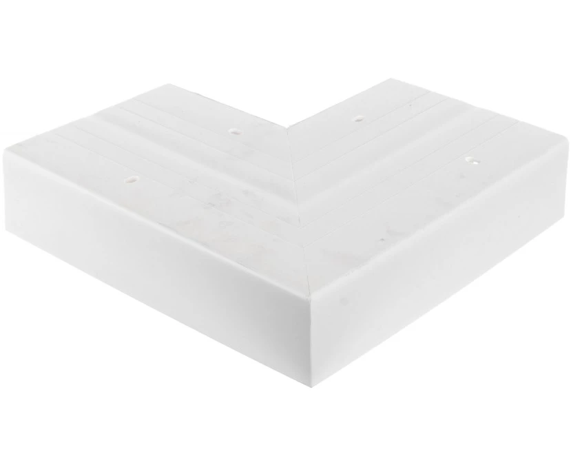 Naroże płaskie stałe RAPID 45‑2 200x200x130 GK‑FS53130RW białe 6113260 - obrazek 1
