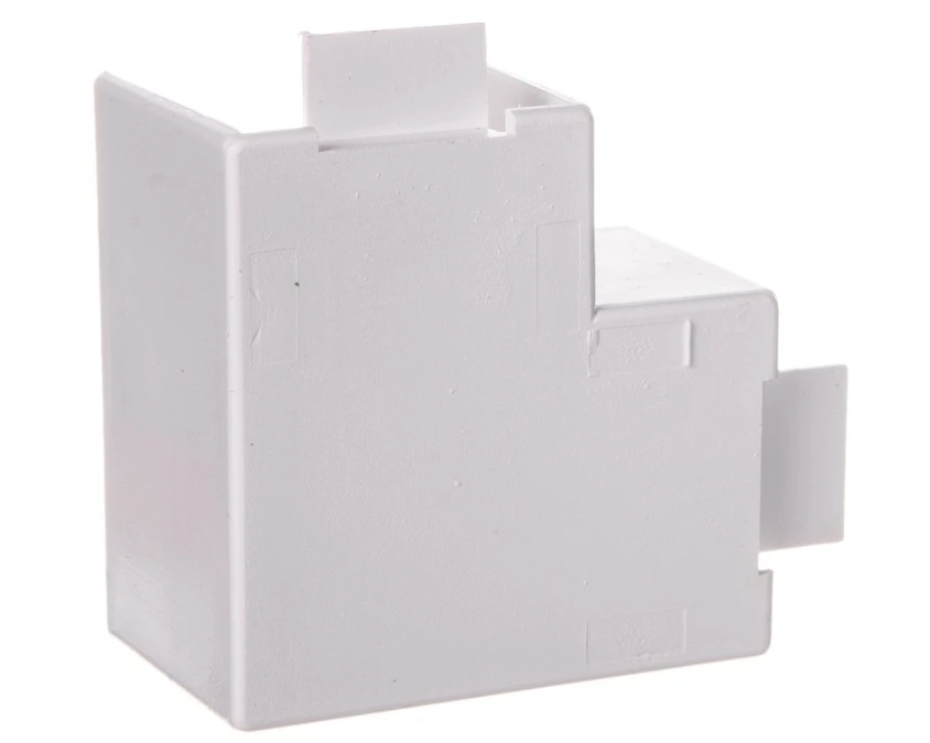 Narożnik do kanałów kablowych płaskiAP 25x25 biały /2szt/ ECAP2525B - obrazek 1