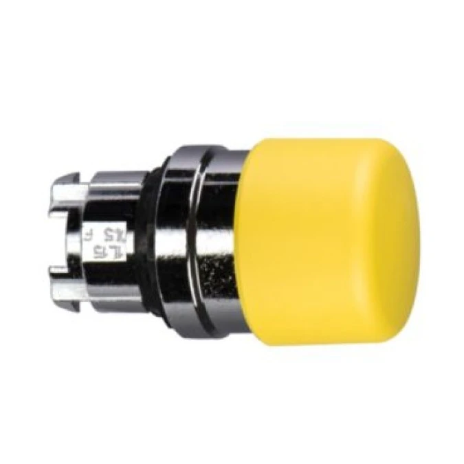 Napęd przycisku grzybk. O22, zatrzym. awar. żółta O40mm z sam. powr. ZB4BC54 - obrazek 1