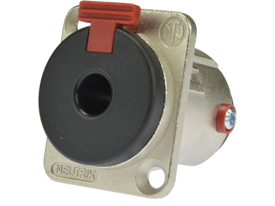 NEUTRIK Gniazdo tablicowe panelowe instrumentalne Jack 6,3mm Stereo posrebrzane NJ3FP6C - obrazek 1