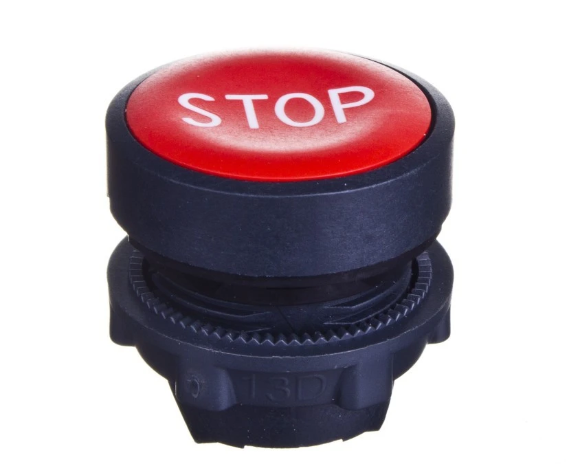 Napęd przycisku czerwony /STOP/ z samopowrotem ZB5AA434 - obrazek 1