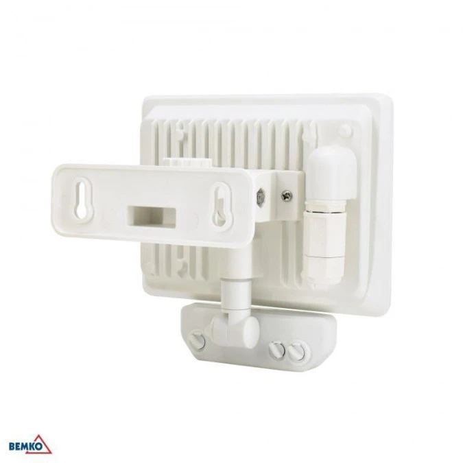 Naświetlacz LED LFX 30W 4000K 2700lm IP65 biały z czujnikiem ruchu C65‑LFX‑030WH‑4K‑PIR - obrazek 3