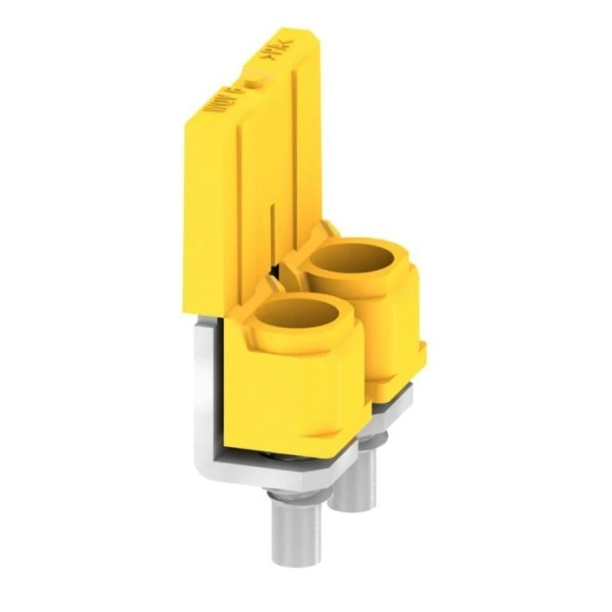 Mostek izolowany 6mm2, 2‑krotny KR060B /50szt./ - obrazek 1