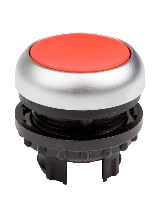 Napęd przycisku czerwony bez samopowrotu M22‑DR‑R 216617 - obrazek 2