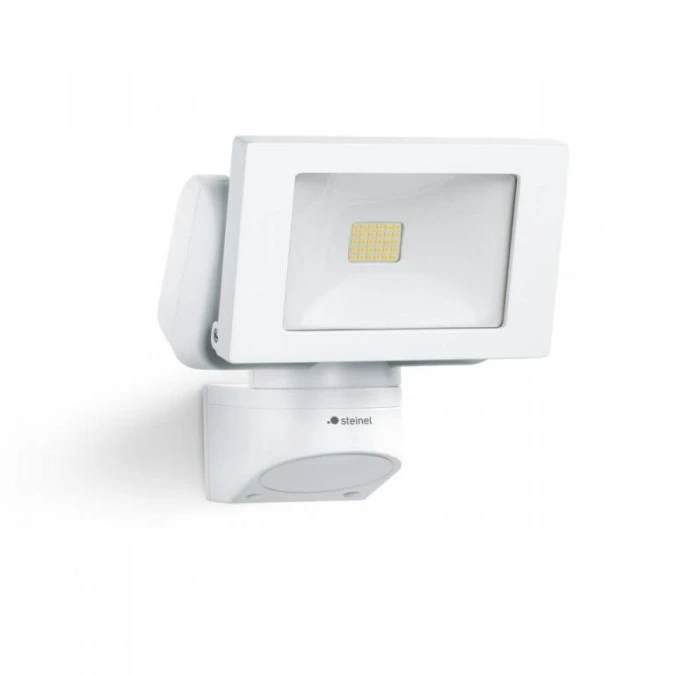 Naświetlacz bez czujnika Steinel LS 150 LED 13,7W 4000K 1375lm IP44 IK03 230V biały / aluminium ST069223