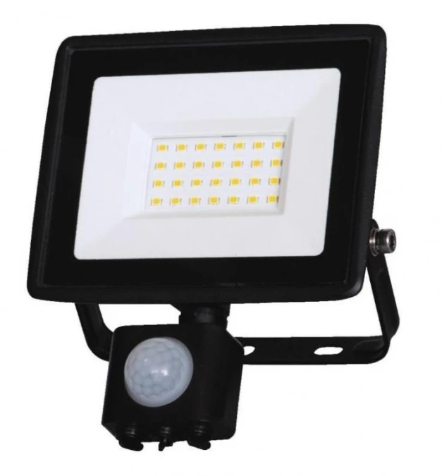 Naświetlacz Floodlight Slim G9 z czujnikiem ruchu 30W LED, 3040lm, 4000K, czarna / 47976 - obrazek 1
