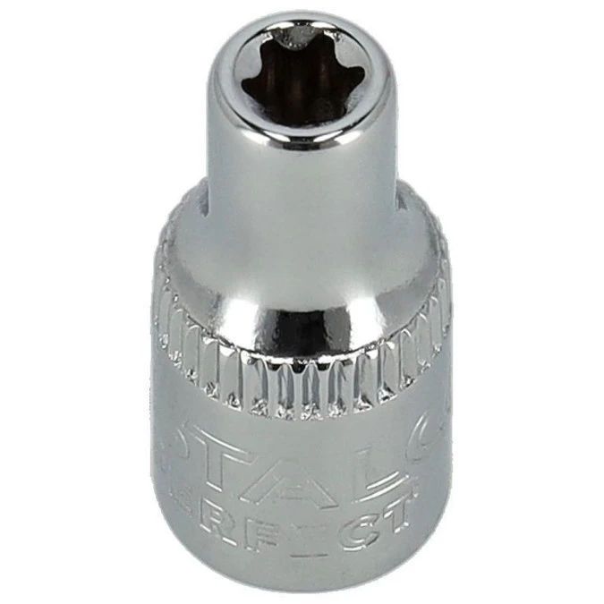 Nasadka Torx 1/4” E5 CrV STALCO PERFECT S‑85271 - obrazek 1