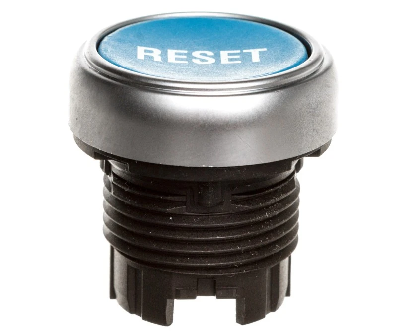 Napęd przycisku niebieski /RESET/ z samopowrotem LPCB1196 - obrazek 2