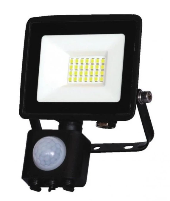 Naświetlacz Floodlight Slim G9 z czujnikiem ruchu 20W LED, 1900lm, 4000K, czarna / 47975 - obrazek 1