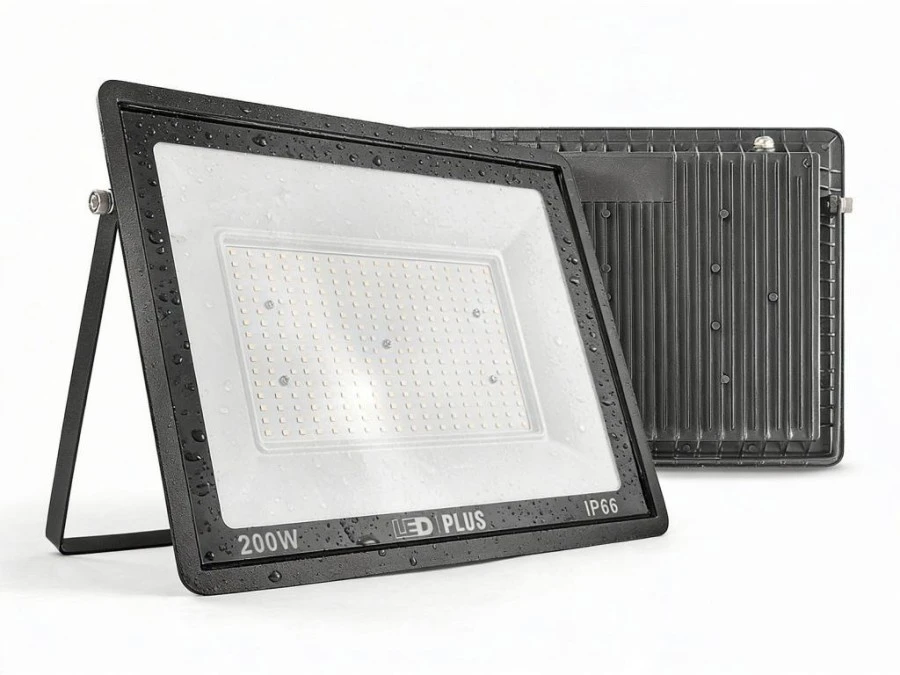 Naświetlacz LED Super Slim 200W 4000K IP66 - obrazek 2