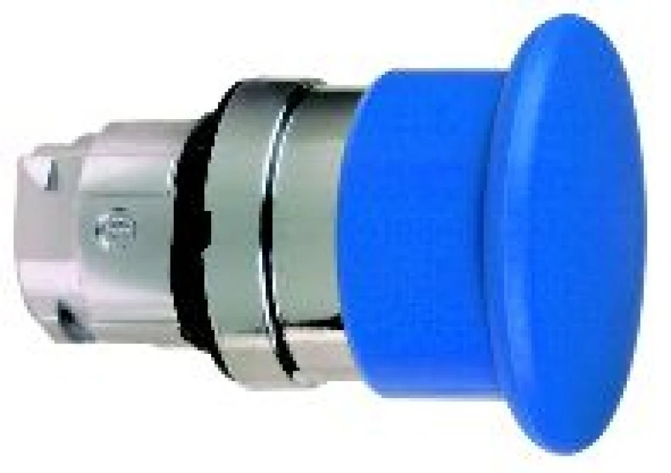 Napęd przycisku grzybk. O22, zatrzym. awar. nieb. O40mm z sam. powr. ZB4BC6 - obrazek 1