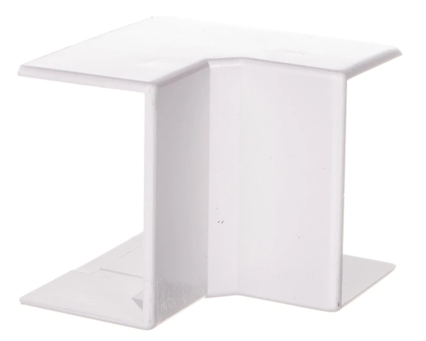 Narożnik do kanałów kablowych wewnętrzny AI 40x25 biały /2szt/ ECAI4025B - obrazek 1