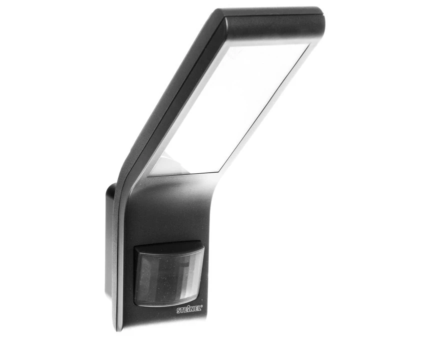 Naświetlacz z czujnikiem Steinel XLED slim S LED PIR 7,2W 3000K 648lm IP44 IK03 230V antracytowy / aluminium ST012052 - obrazek 1