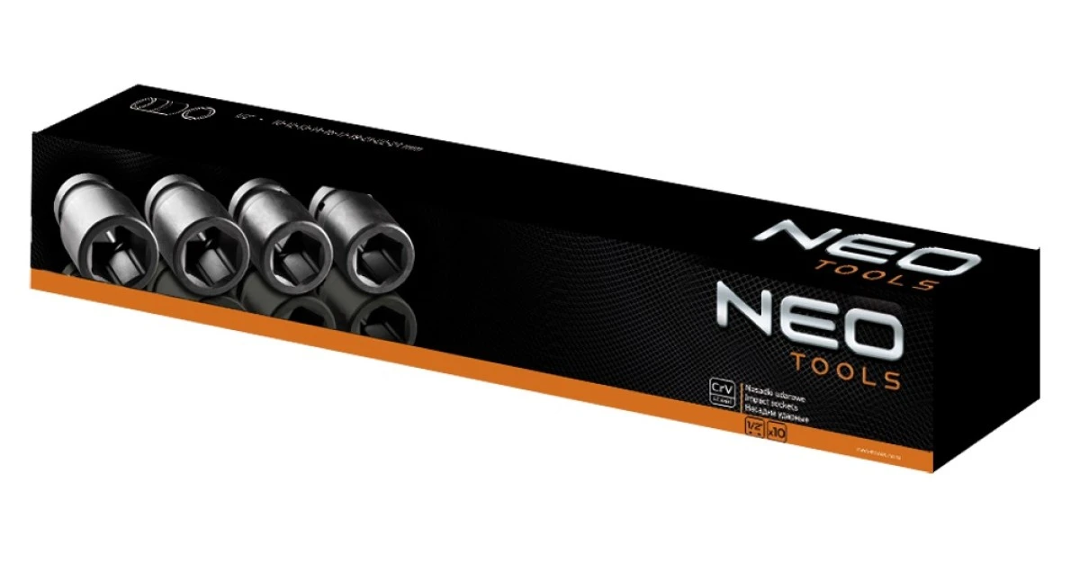 Nasadki udarowe 3/4cala 26‑38 mm zestaw 8 elementów 12‑115 - obrazek 2