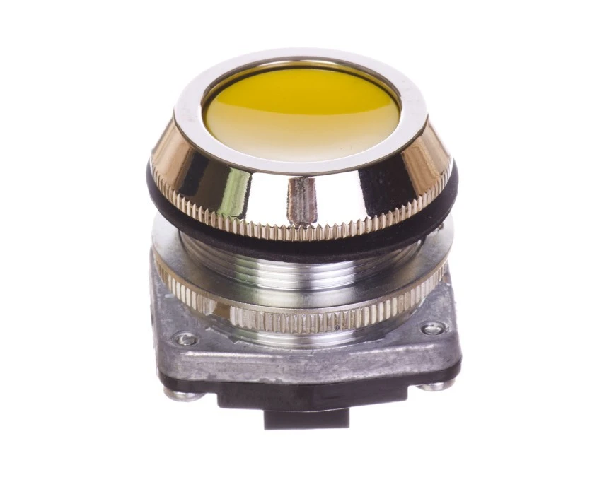 Napęd przycisku sterowniczego 30mm żółty IP55 z samopowrotem W0‑N‑NEF30WK‑KG - obrazek 2