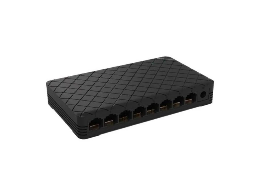 Niezarządzalny Switch Reyee 8 portów 100Mbps Plastikowa Obudowa Desktop